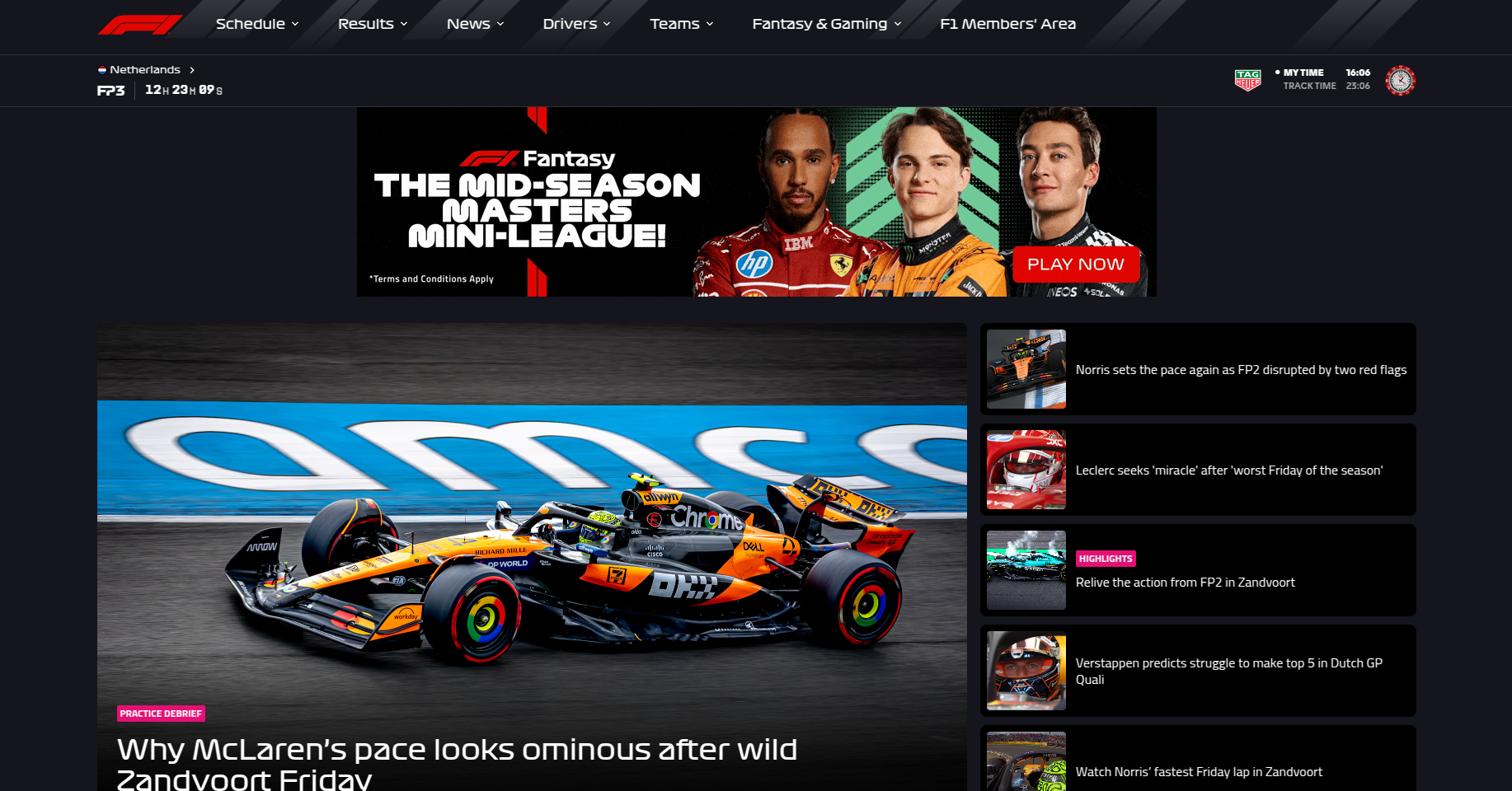 Simulación F1